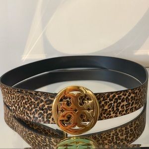 REAL Tory Burch cheetah belt ✨
